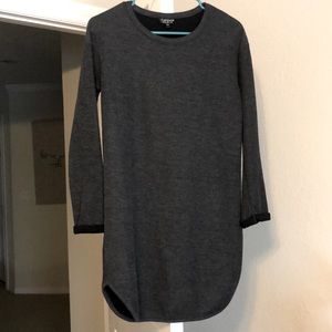 TopShop grey Thin sweater dress